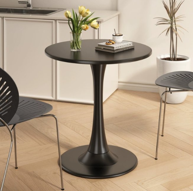 simple fabric seat wood leg dining chair